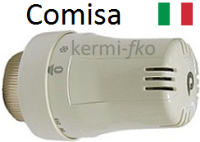Термостат Comisa радиаторы отопления белый