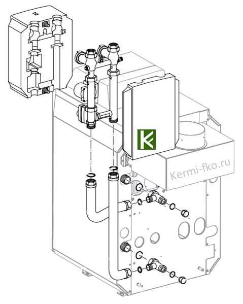 Будерус автоматика Buderus KAS 1 / G124, 7747304823, купить, оригинал, цена, официальный сайт, сертификат, каталог, схема