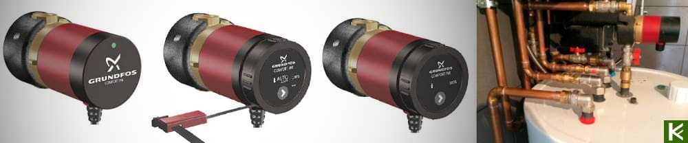 Grundfos UP насосы рециркуляции ГВС
