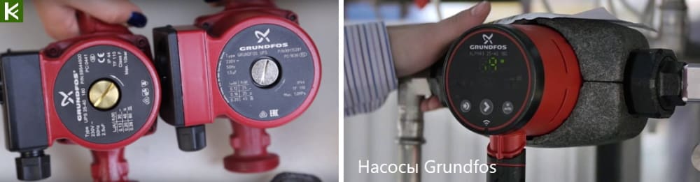 Насосы Grundfos ALPHA2 (Грундфос)