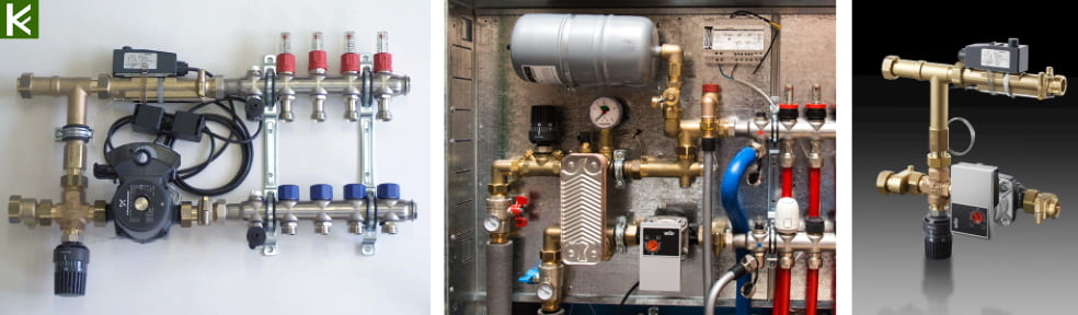 Насосно-смесительные узлы Oventrop