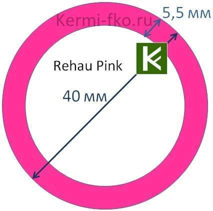 купить трубы Rehau Pink трубы из сшитого полиэтилена Рехау Пинк цены в Москве