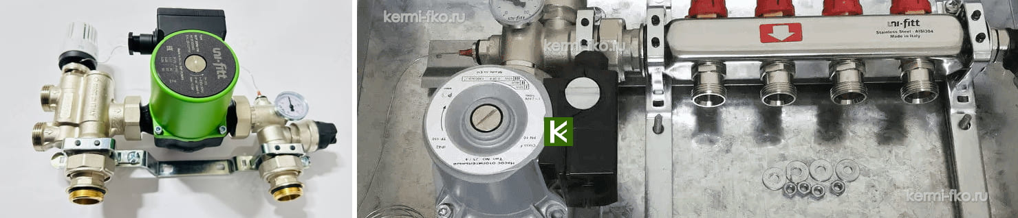 Насосно-смесительные узлы Uni-Fitt