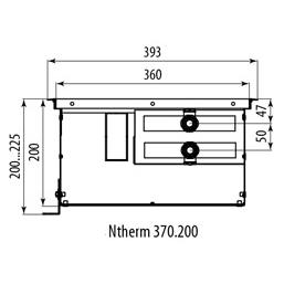 Внутрипольный конвектор Varmann Ntherm 370.200