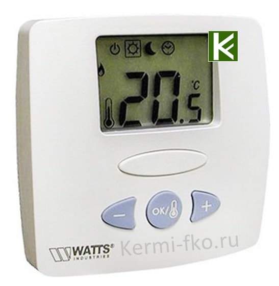 ваттс автоматика для теплых полов Watts WFHT - LCD, 10021110, купить, оригинал, цена, официальный сайт, сертификат, каталог, вид