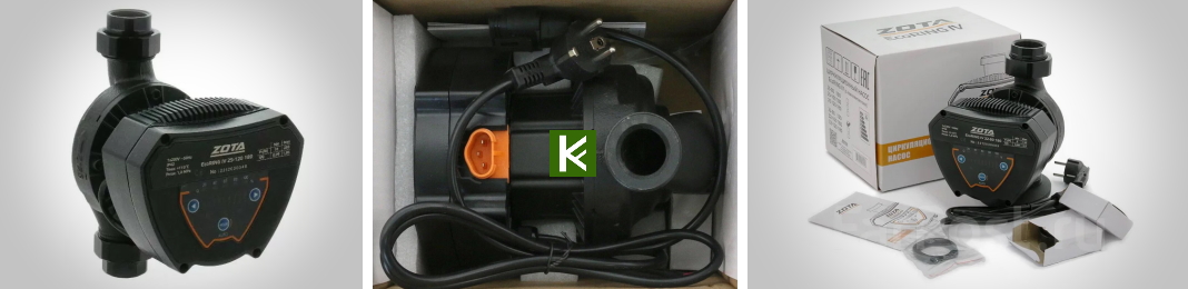 Циркуляционные насосы ZOTA EcoRING IV