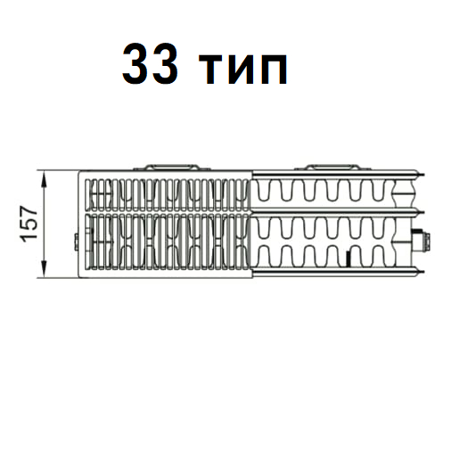 Радиаторы Kermi LINE-K (PLK) 33 205 мм (Керми)