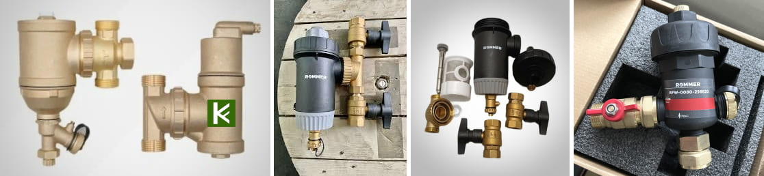 Сепараторы шлама Rommer RFW-0081-0029 с щетками