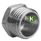 Заглушка - резьбовой фитинг для труб отопления и водоснабжения Comisa 011541