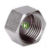 Заглушка - резьбовой фитинг для труб отопления и водоснабжения Comisa 011547