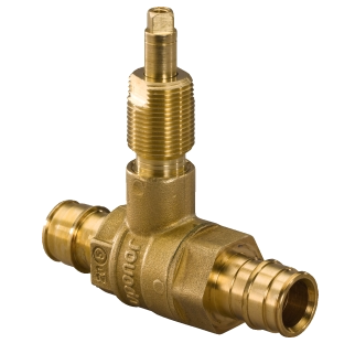 Скрытый шаровой кран Uponor Q&E 1616 трубы Упонор