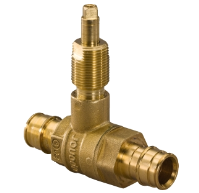 Скрытый шаровой кран Uponor Q&E 2525 трубы Упонор