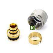 Соединение для металлопластиковой трубы Tiemme 1440069