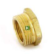 Футорка - резьбовой фитинг для труб отопления и водоснабжения Tiemme 1500016