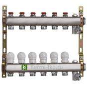 Коллектор Te-sa для радиаторов с вентилями 220A2-06-06D