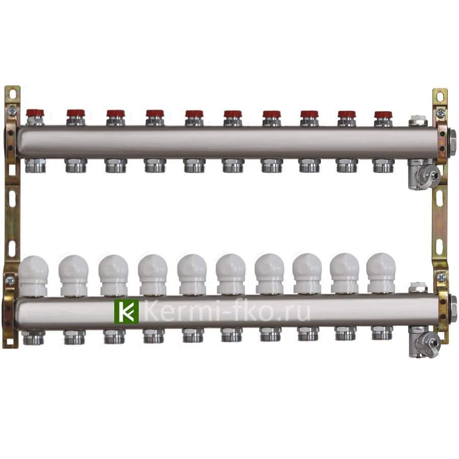 Коллектор Te-sa для радиаторов с вентилями 220A2-06-10D
