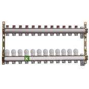 Коллектор Te-sa для радиаторов с вентилями 220A2-06-12D