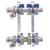 Коллектор с кранами для радиаторов 255303 Hansa