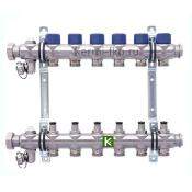 Коллектор с кранами для радиаторов 255306 Hansa