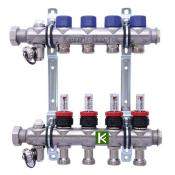 Коллектор для теплого пола с расходомерами Hansa 256304