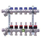 Коллектор для теплого пола с расходомерами Hansa 256306