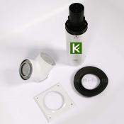 Труба коаксиальная BOSCH с защитой от ветра 600/3 7719002759