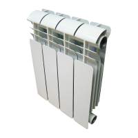 Радиатор алюминиевый GLOBAL ISEO 350 (Глобал исео) 1 секция, секционные радиаторы отопления, батареи отопления, радиаторы Глобал