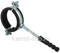 Крепление кронштейн труб OMGK-005 Хoммет с резиновой прокладкой