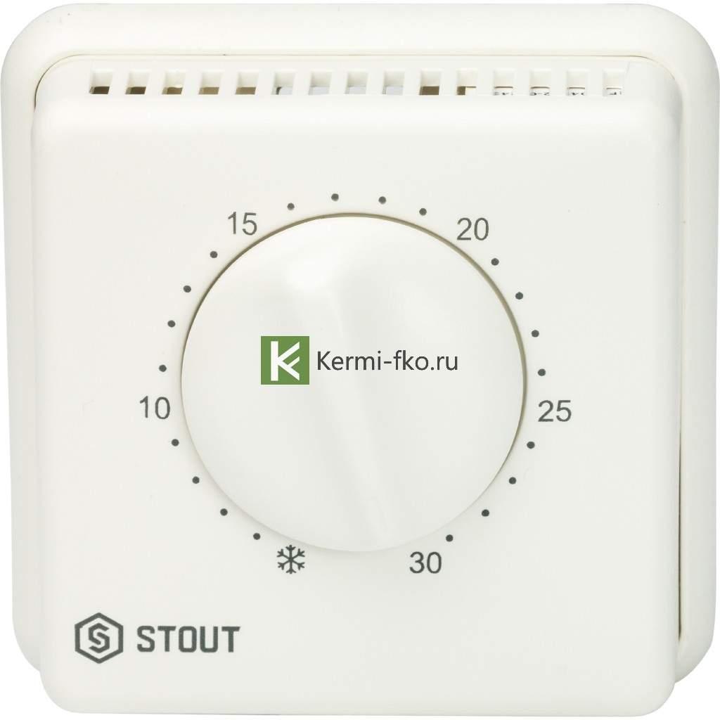 термостат STOUT STE-0001-000001 - автоматика Стаут для водяного теплого пола