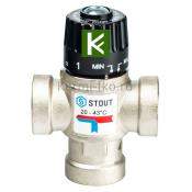 Термостатический смесительный клапан STOUT SVM-0110-164320