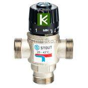 Термостатический смесительный клапан STOUT SVM-0120-164320