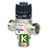 Термостатический смесительный клапан STOUT SVM-0120-166020