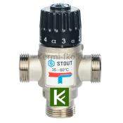 Термостатический смесительный клапан STOUT SVM-0120-166020