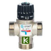 Термостатический смесительный клапан STOUT SVM-0120-166025