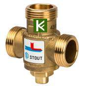 Термостатический смесительный клапан STOUT
 SVM-0050-326005