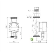 Aquario 5106 насос Акварио