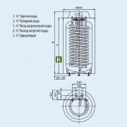 Бойлер косвенного нагрева Hajdu HR-T 30 2142239999 (водонагреватель Хайду)