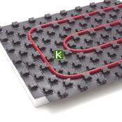 Мат с бобышками Energofloor Pipelock для теплого пола ROLS ISOMARKET 30мм х 1,1м х 0,7м