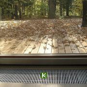 Внутрипольный конвектор Eva KB 303-65-1000 с принудительной конвекцией (конвекторы Ева)