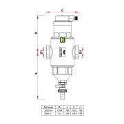 Сепаратор воздуха и шлама FAR FA 2220 34 (Фар)