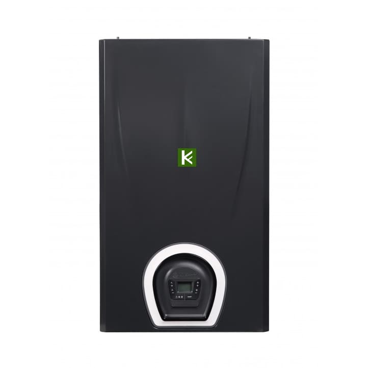 настенный газовый котел Federica Bugatti 24 Varme BLACK с WI-FI, черный