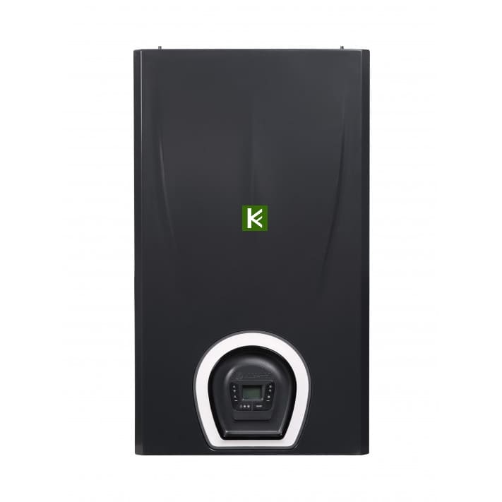 настенный газовый котел Federica Bugatti 24В Varme BLACK с WI-FI, с датчиком бойлера, черный