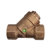 Фильтр сетчатый косой Rehau 1/2" DN 15 мм, 600 мкм, бронзовый (11455311001)