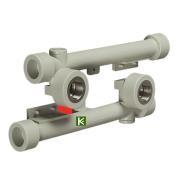 Настенный комплект (двойное настенное колено) FV-Plast 2 x 25 мм x 1/2"