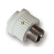 Вварное седло с металлической резьбой наружной FV-Plast 90 мм x 3/4"