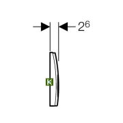Инсталляция Geberit Duofix Delta Платтенбау 458.122.21.1 Геберит