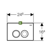 Инсталляция Geberit Duofix Delta Платтенбау 458.122.21.1 Геберит