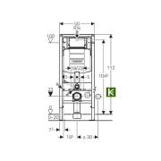 Система инсталляции Geberit Duofix UP320 111.300.00.5