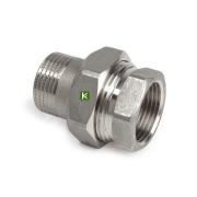 Разъемное соединение прямое (американка) Giacomini R18X003 (Джакомини)