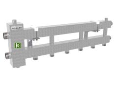 Коллектор с гидрострелкой Gidruss BM-60-4D 19 00603 18 (коллекторы Гидрусс)
